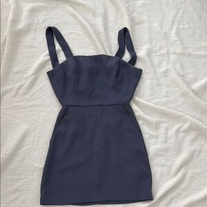 Wilfred Blue Mini Dress
